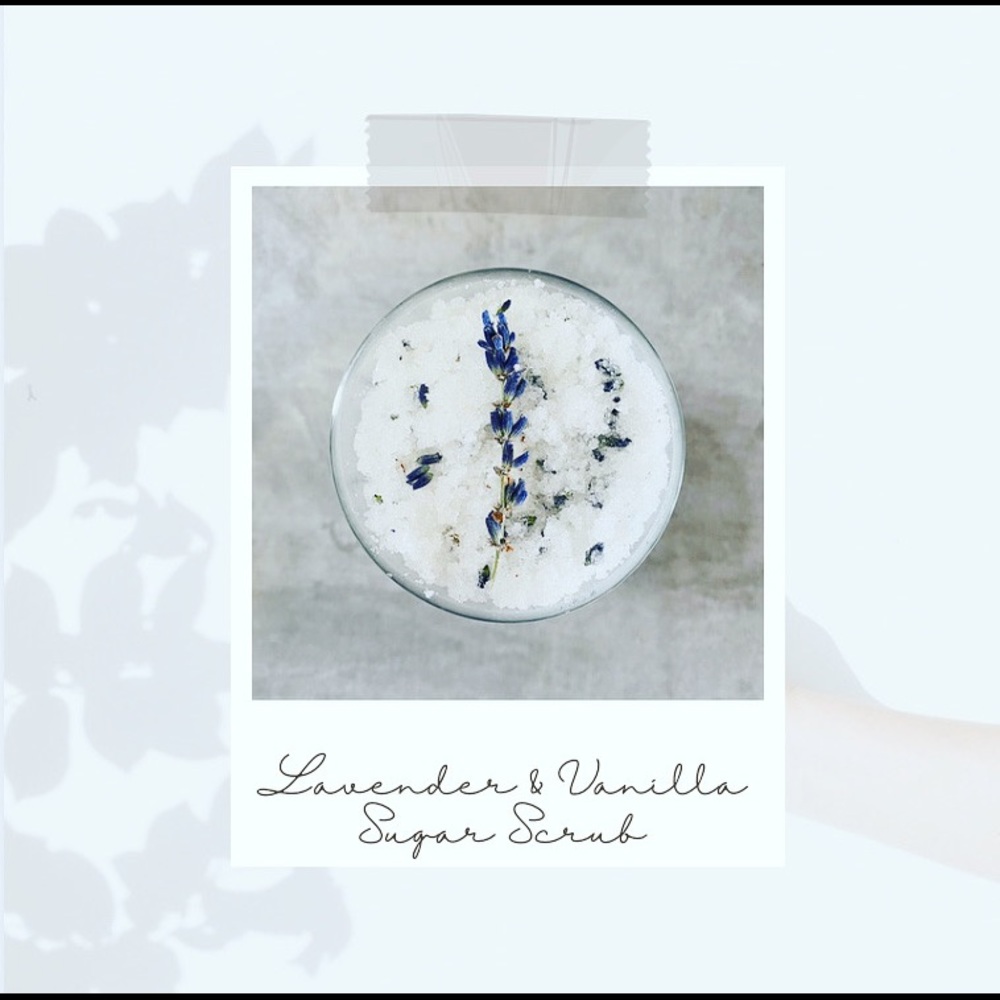 Lavender & Vanilla Sugar Scrub 5oz